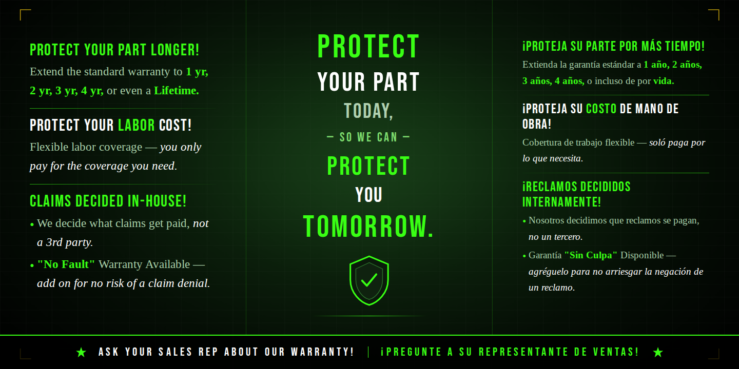 Warranty Banner